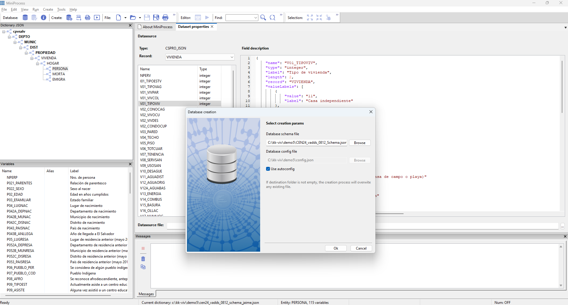 Database Creation